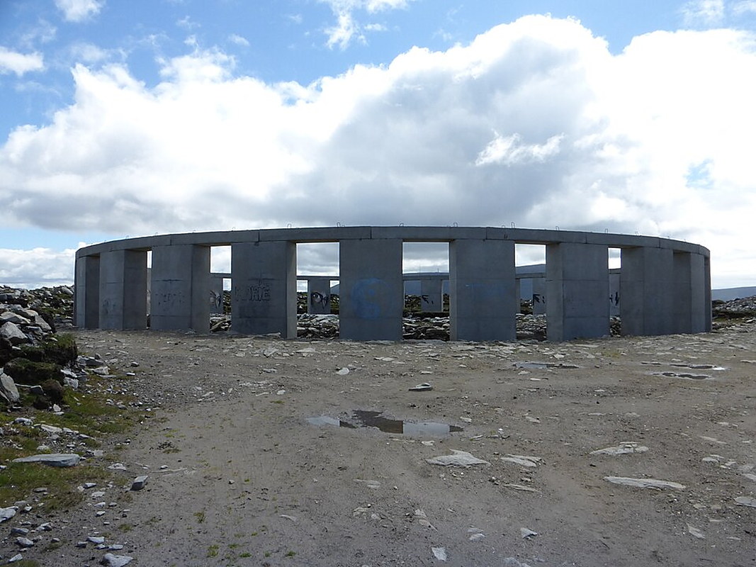 Photo of Achill Henge, the NAMA-henge stone circle in Co Mayo
